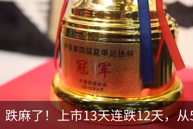 跌麻了！上市13天连跌12天，从580跌到130，买入的散户该怎么办？